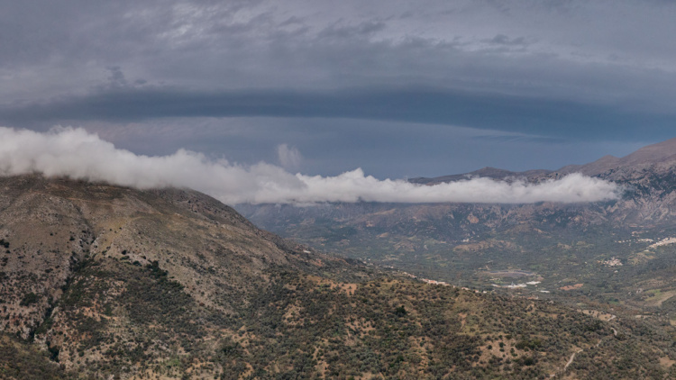 Samitos and Psiloritis from Kentros mountain